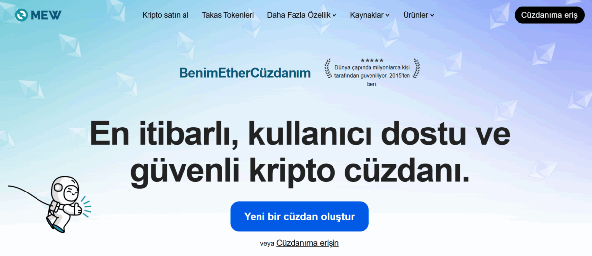 my ether wallet - merkeziyetsiz kripto cüzdanı