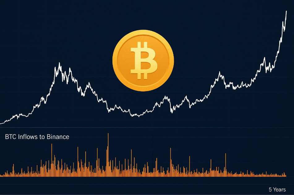 Binance Alarm Veriyor: Bitcoin Girişleri 5 Yılın En Düşük Seviyesinde!