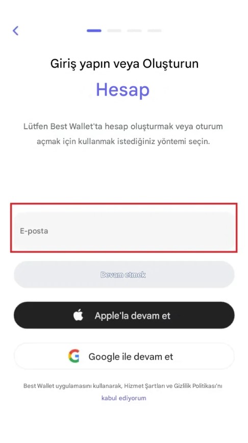 Best Wallet Kurulumu