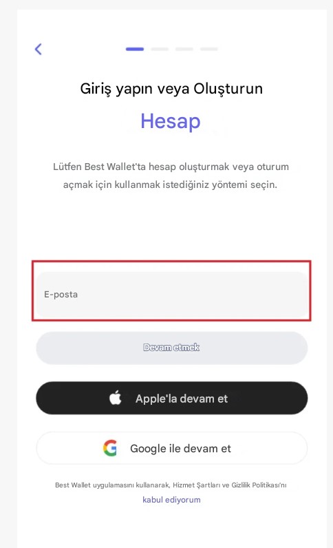 Best Wallet ile kripto para satın alma rehberi