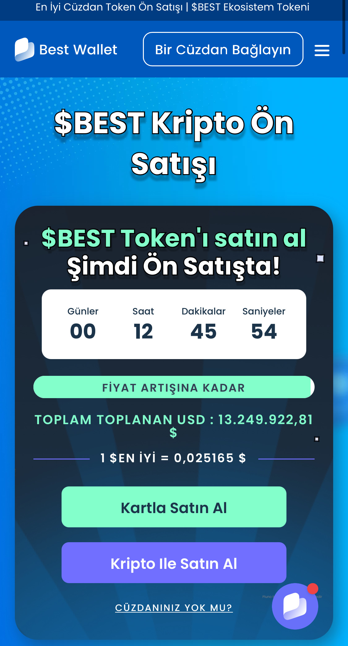 En İyi ICO Coin Projeleri Arasında Yeni Nesil Cüzdan Tokeni Best Wallet Token (BEST) Detaylı İncelemesi