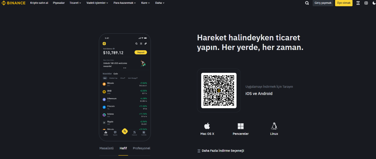 binance - en iyi kripto borsaları