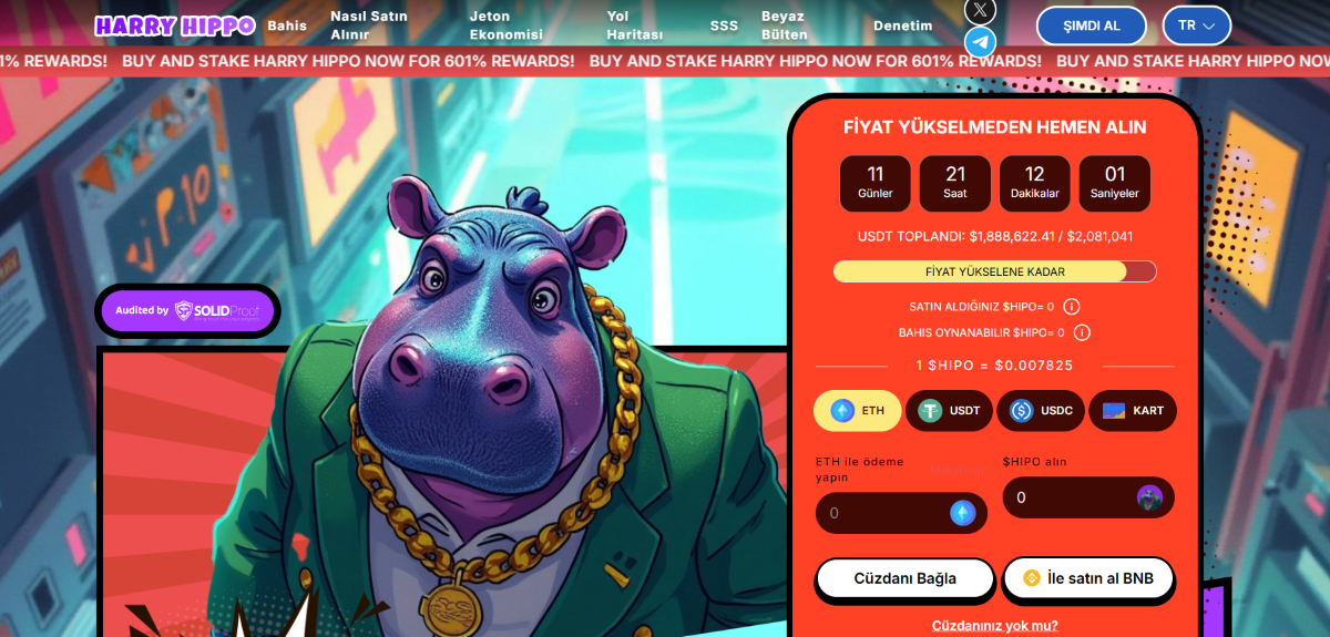 Harry hippo binance izleme listesi
