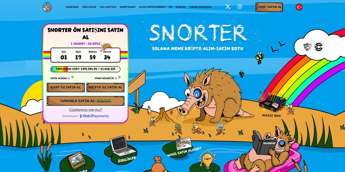 Snorter Token (SNORT): Telegram Üzerinden Hızlı ve Kolay Token Alım-Satımı