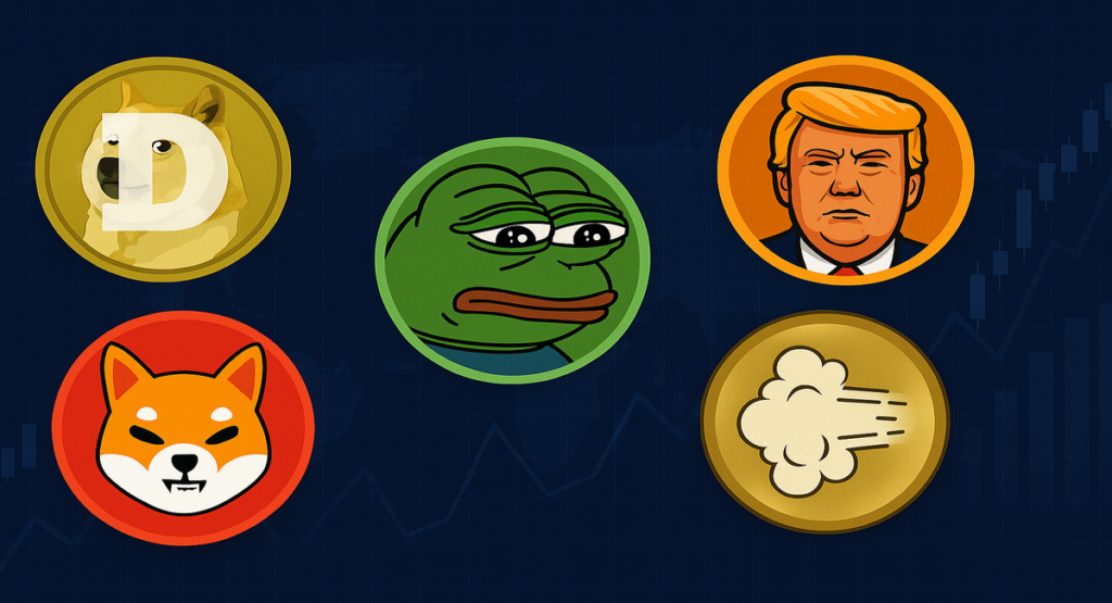 Geçmişte Yükseliş Yaşayan En iyi meme coinler