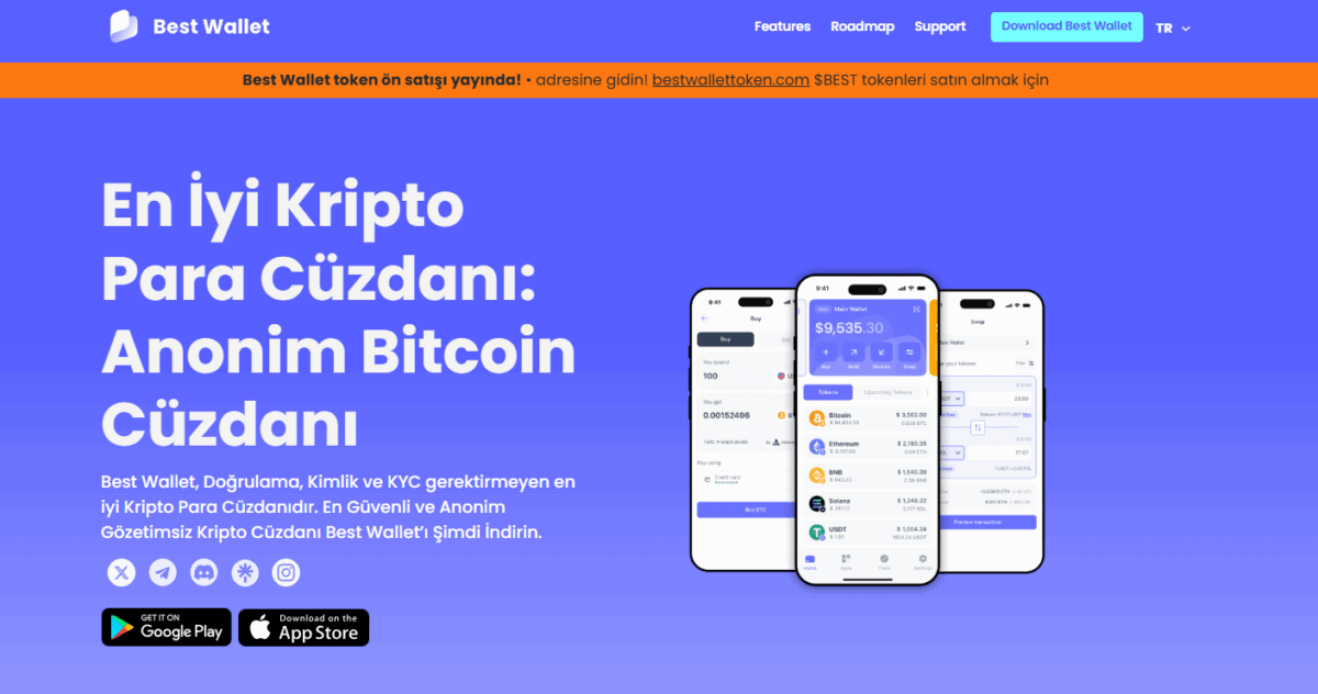 pepe coin satın almak için Best Wallet en iyi seçenek