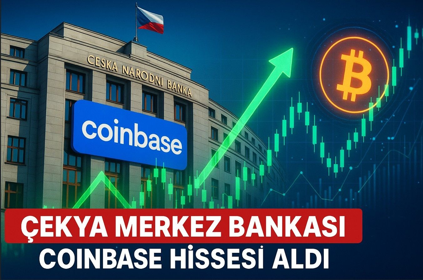 Kriptoya Destek: Çek Merkez Bankası Coinbase’yi Seçti