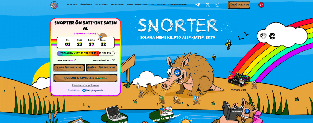 ön satış coin projeleri - snorter bot