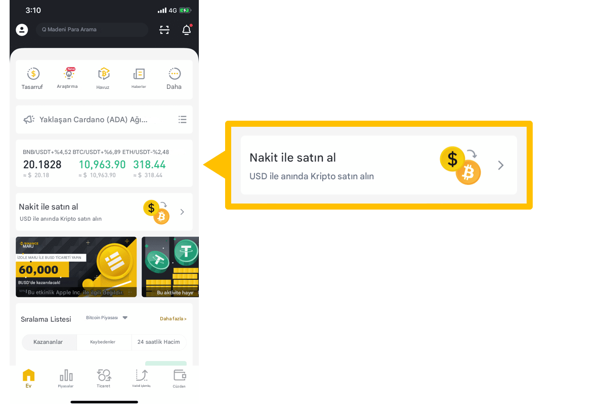 Kredi Kartın Kullanarak Kripto Para Satın Almak