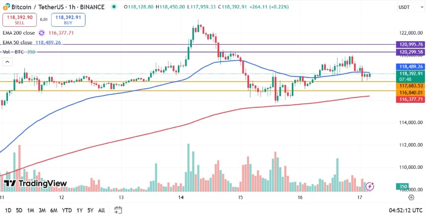 Bitcoin/TetherUS