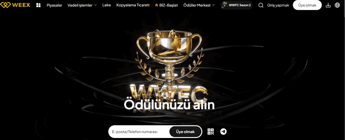 weex - kysiz işlem yapılan site
