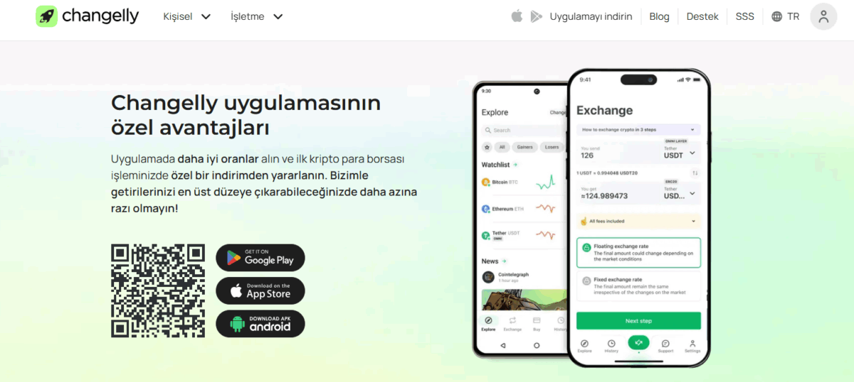 changelly - en iyi kripto borsaları