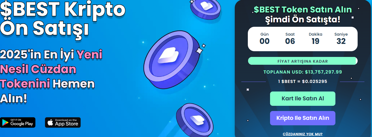 best wallet token ön satışı