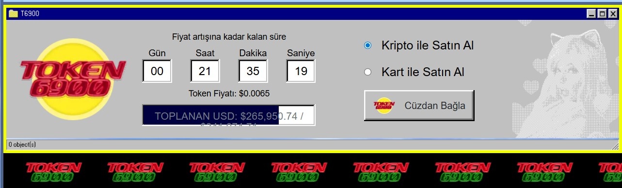 TOKEN6900 ÖN SATIŞI
