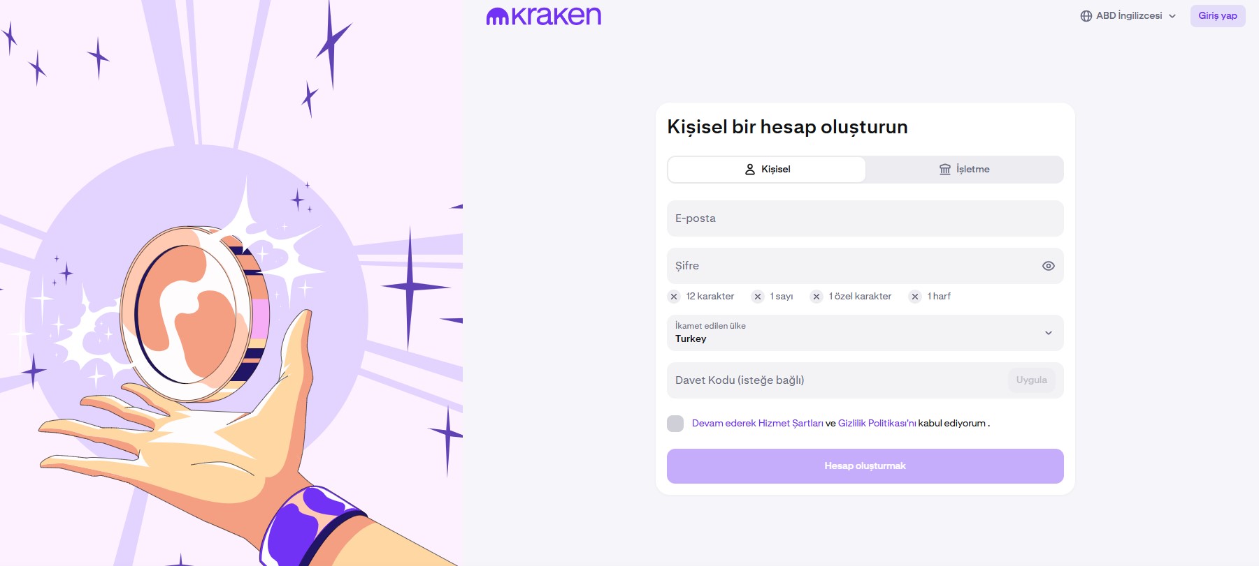 Güvenli Yapı ve Dengeli Kaldıraçla Profesyonel İşlem Deneyimi Sunan Kraken İncelemesi