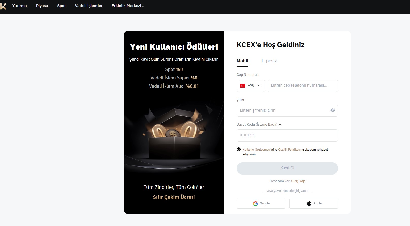 Hızlı Erişimle Vadeli İşlemlerde En İyi Kripto Borsası KCEX İncelemesi