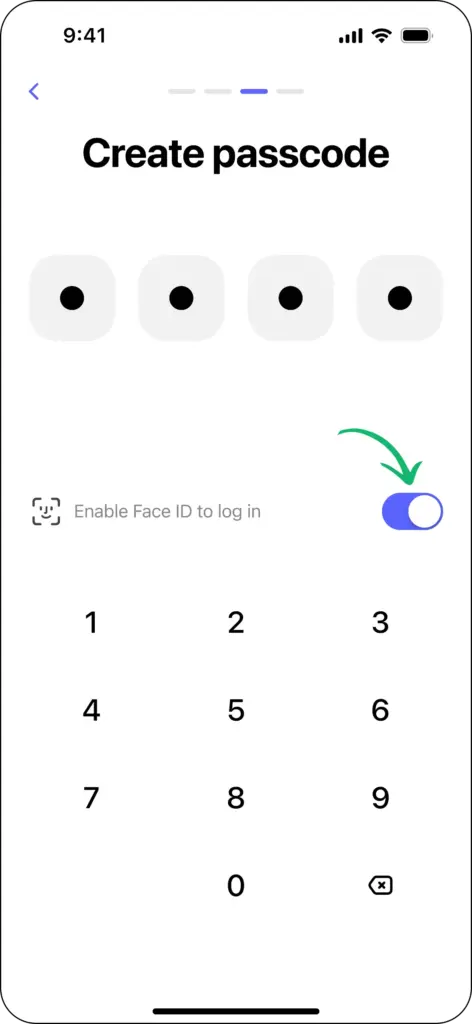 Best Wallet PIN (passcode) oluşturma