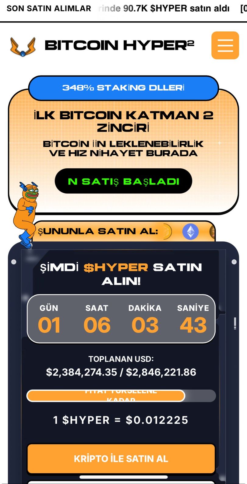 Bitcoin DeFi Araçlarını Kullanan Yeni ICO Projesi Bitcoin Hyper İncelemesi