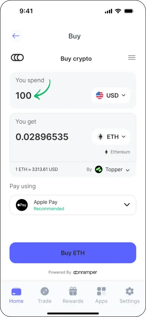 Best Wallet ile nasıl kripto satın alınır?