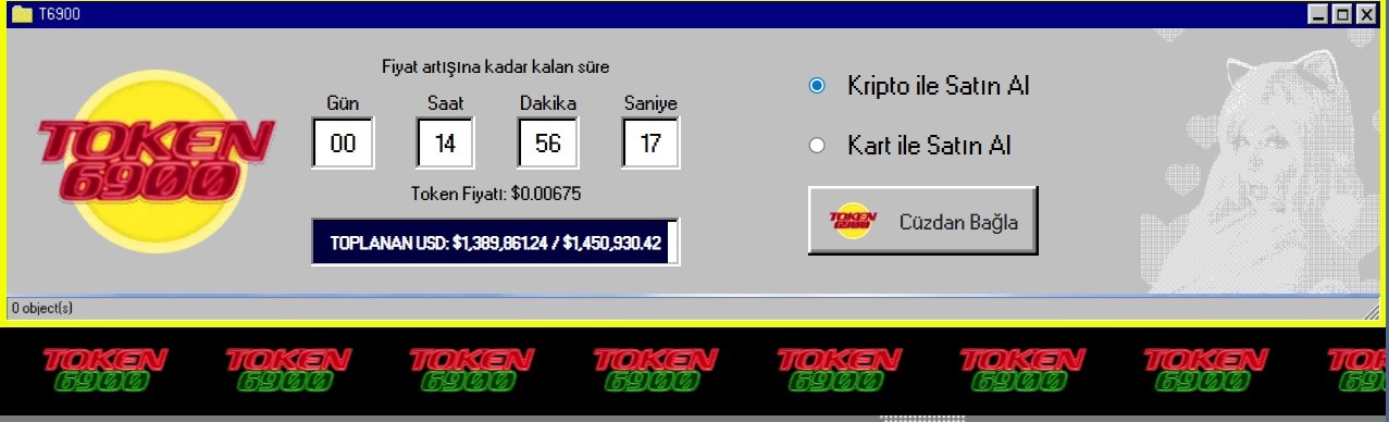 TOKEN6900 ÖN SATIŞI