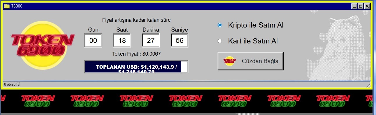 token6900 ön satışı