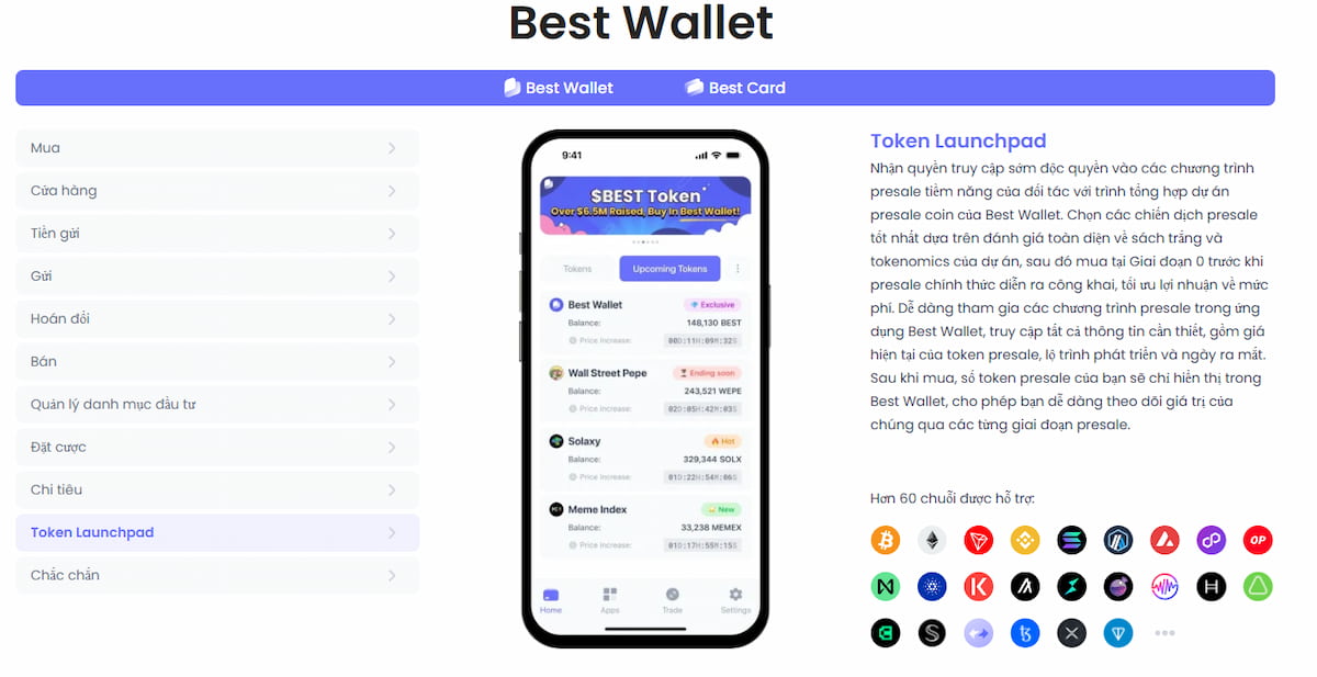 Best Wallet Launchpad