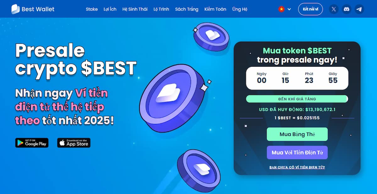 Best Wallet Token ($BEST) – Token tiện ích ví Web3
