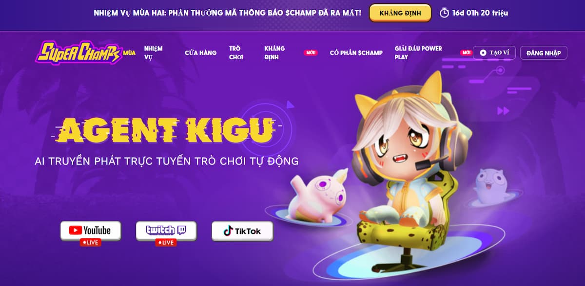 SuperChamps – Airdrop game metaverse