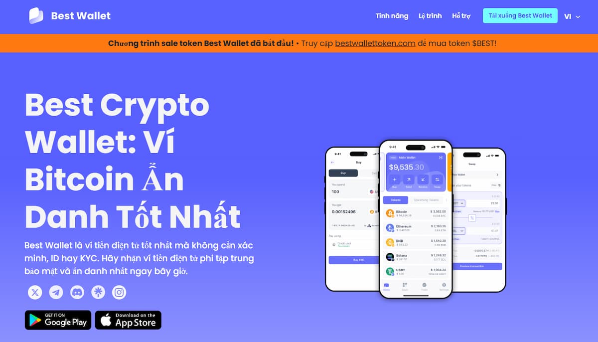 Giới thiệu về Best Wallet