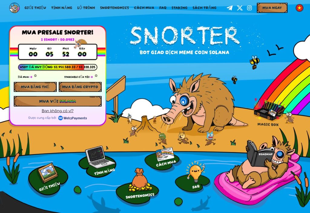 Chương trình presale Snorter