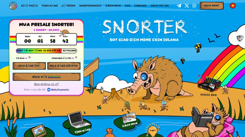 Chương trình presale Snorter