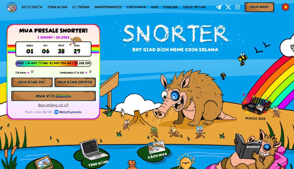 Chương trình presale Snorter