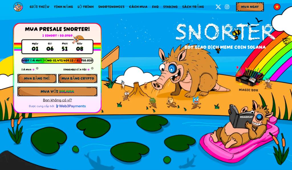 Snorter Bot (SNORT) – Đồng coin tốt nhất cho giao dịch tự động và sniping token