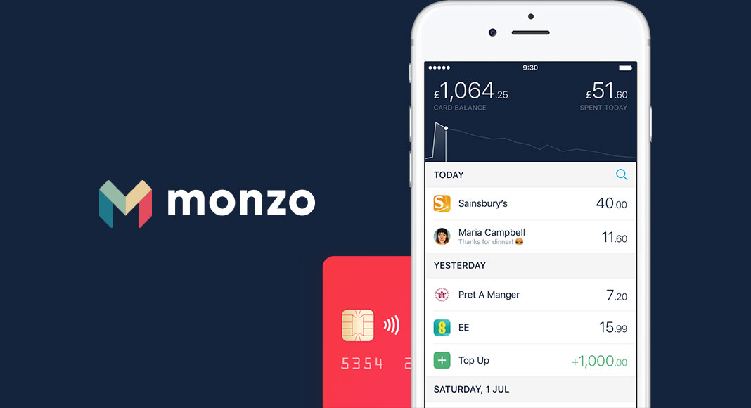 Британското приложение Monzo стартира в САЩ и започва да се конкурира с гигантите в Америка