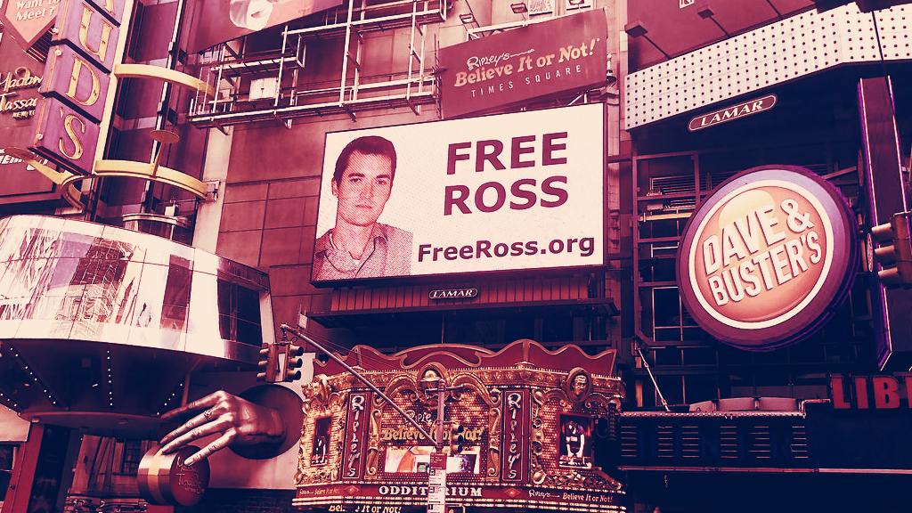 Появи се билборд в центъра на Ню Йорк за освобождаването на Рос Улбрихт