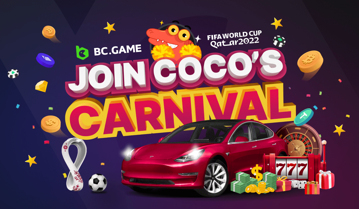 Спечелете до $2,100,000 или автомобил TESLA – Присъединете се към Карнавала на Коко сега!