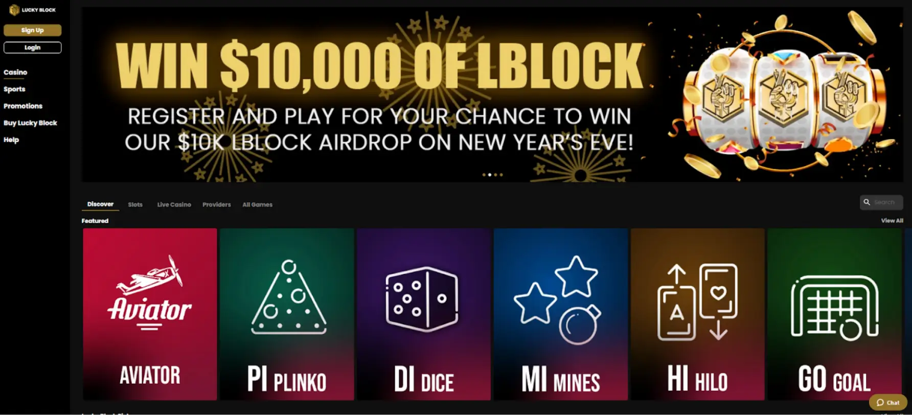 Lucky Block предлага 15% кешбек бонус, бързи изплащания и куп игри