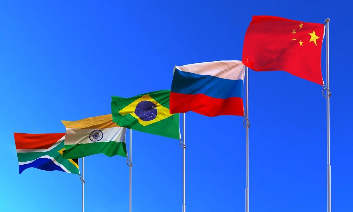 BRICS Nation Flags