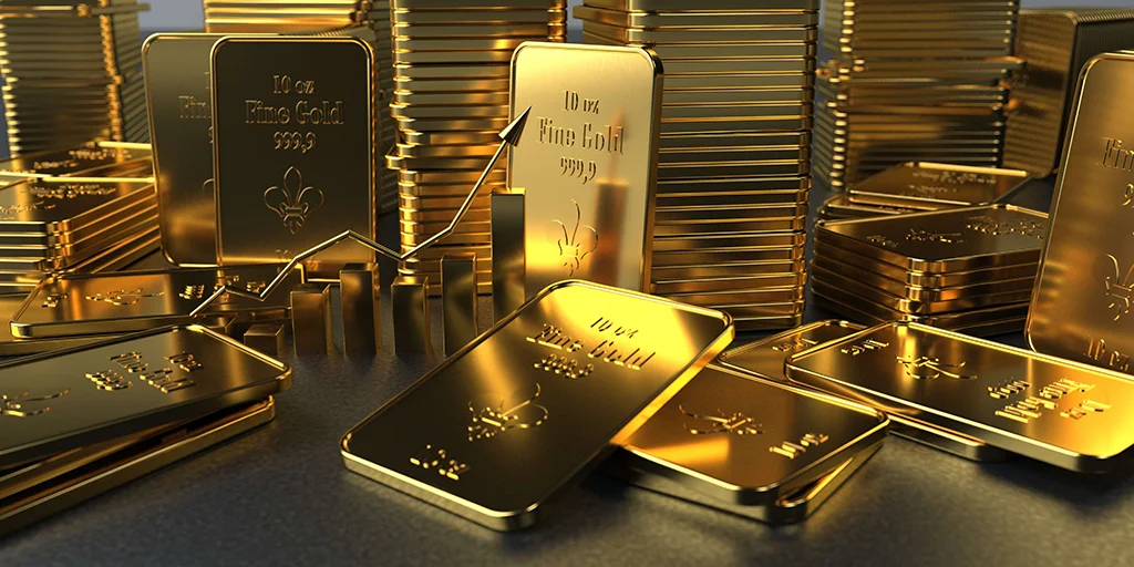 Цените на златото се сблъскват със съпротива около границата от