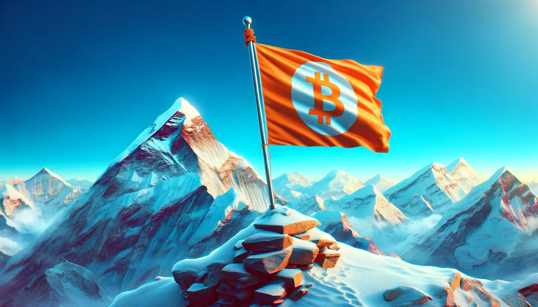 23-годишен издигна оранжевия флаг на Биткойн на Еверест