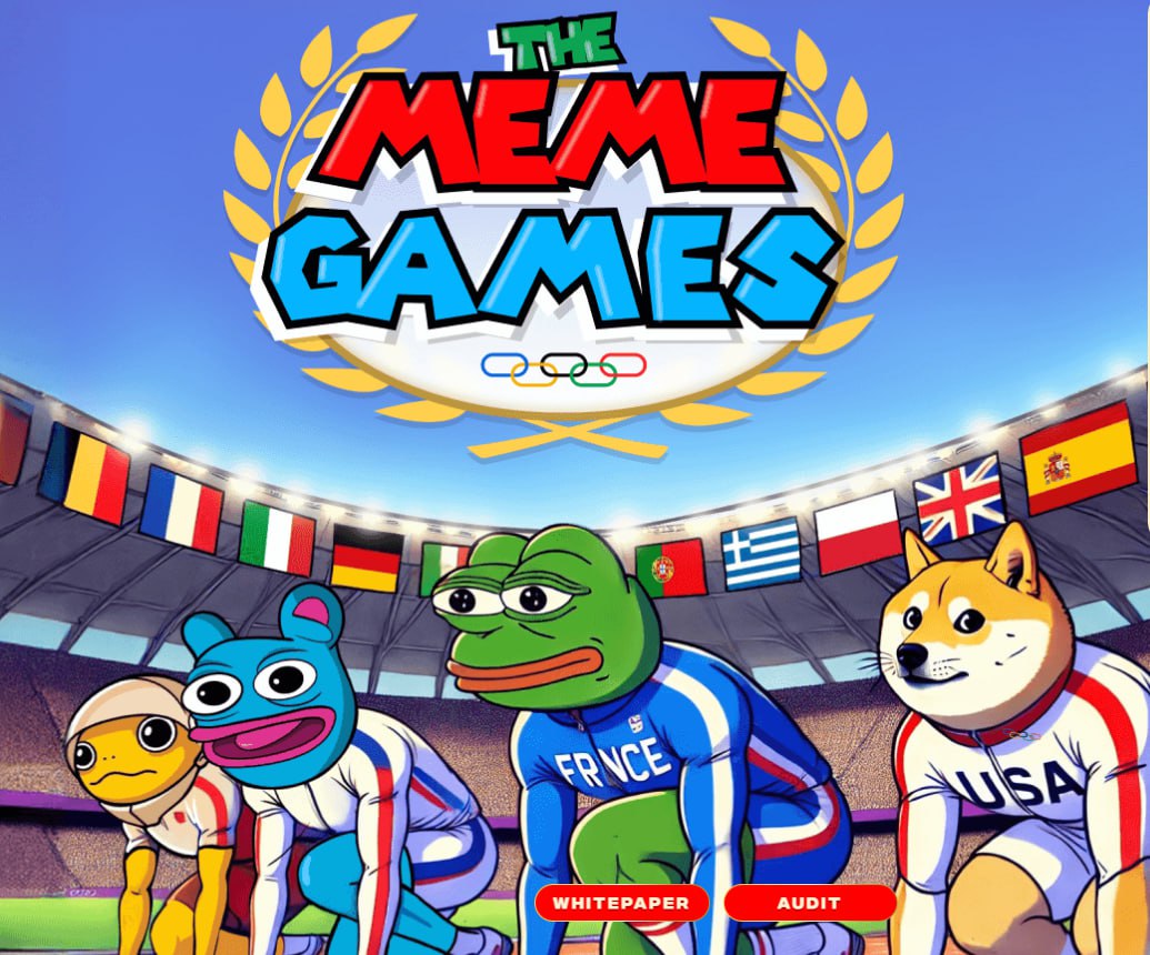 Meme Games – Меме Олимпиадата на 2024 (+4,200% стейкинг награди)