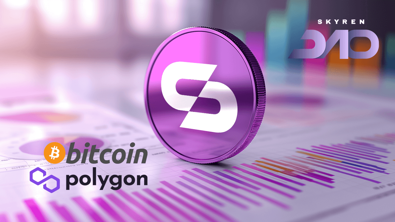 Графиките на Polygon и Биткойн показват защо цената на Skyren DAO може да се утрои при стартирането