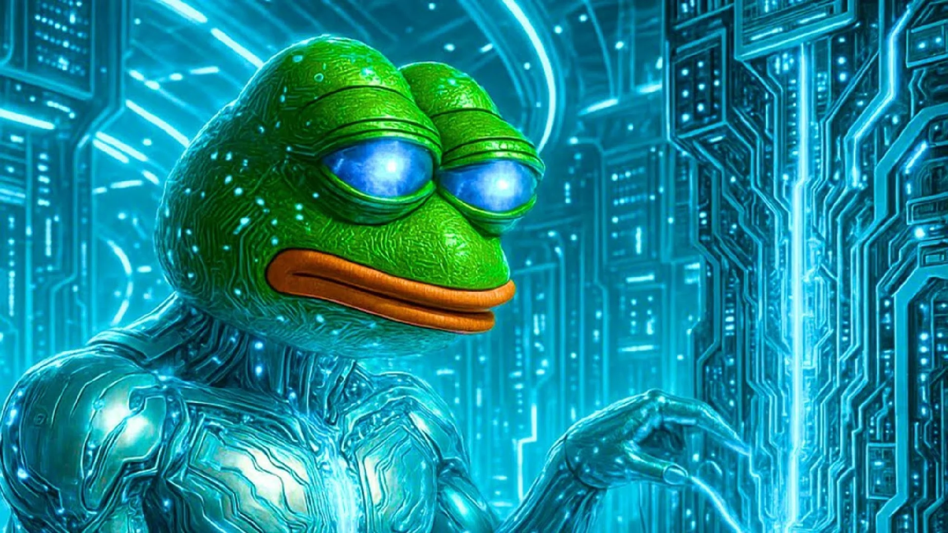 Следващата 100x криптовалута: AI meme coin, който надминава PEPE
