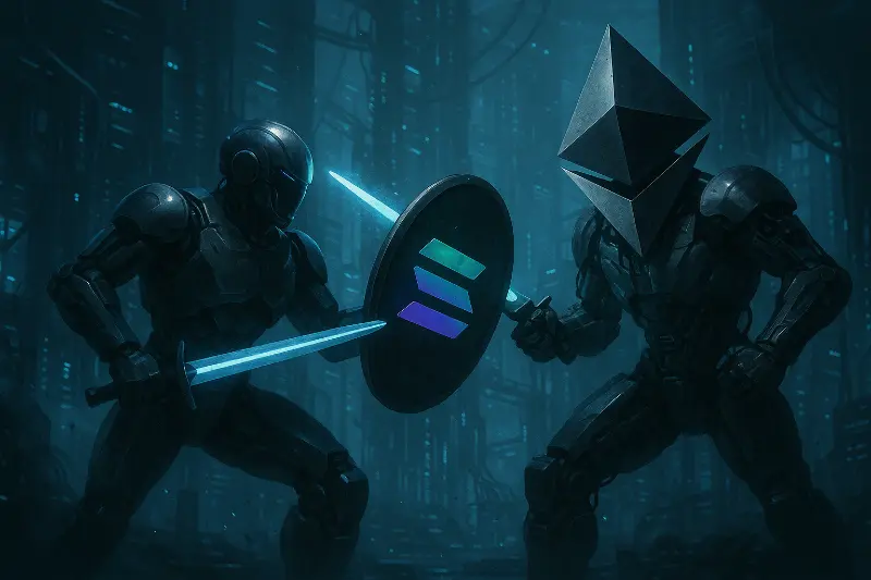 Solana бие Ethereum по DEX обем, но защо няма Layer-2 и дали Solaxy е решението?