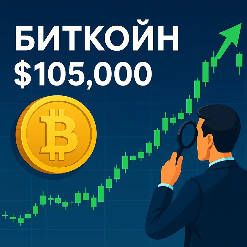Цената на Биткойн остава над $105,000 – тези три токена прогресират