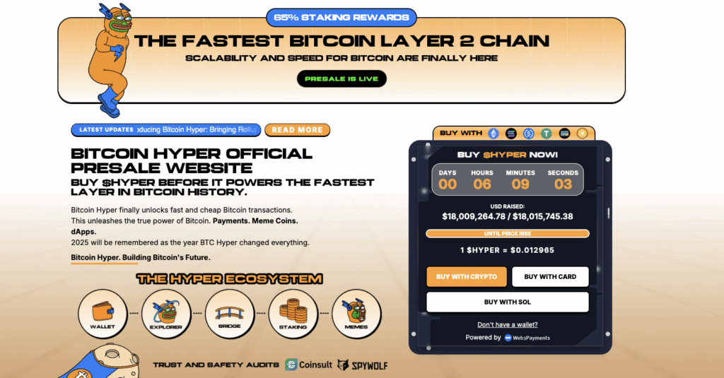 Bitcoin Hyper присейл