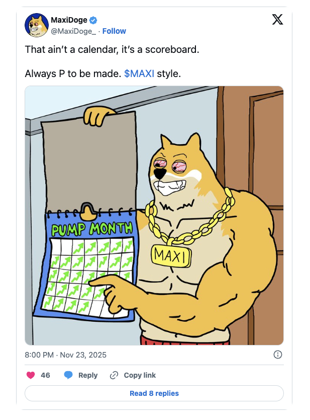 Maxi Doge пост