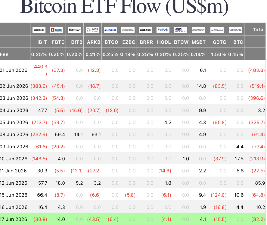 bitcoin etf data