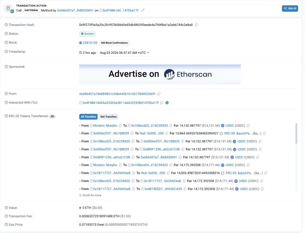 transaction data